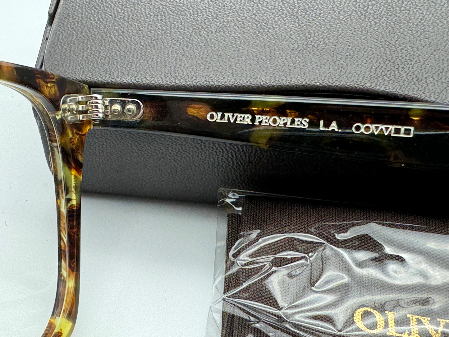 Oliver Peoples Nisen OV 5446 54mm 1700 Light Havana Demo Lens Eyeglass NEW