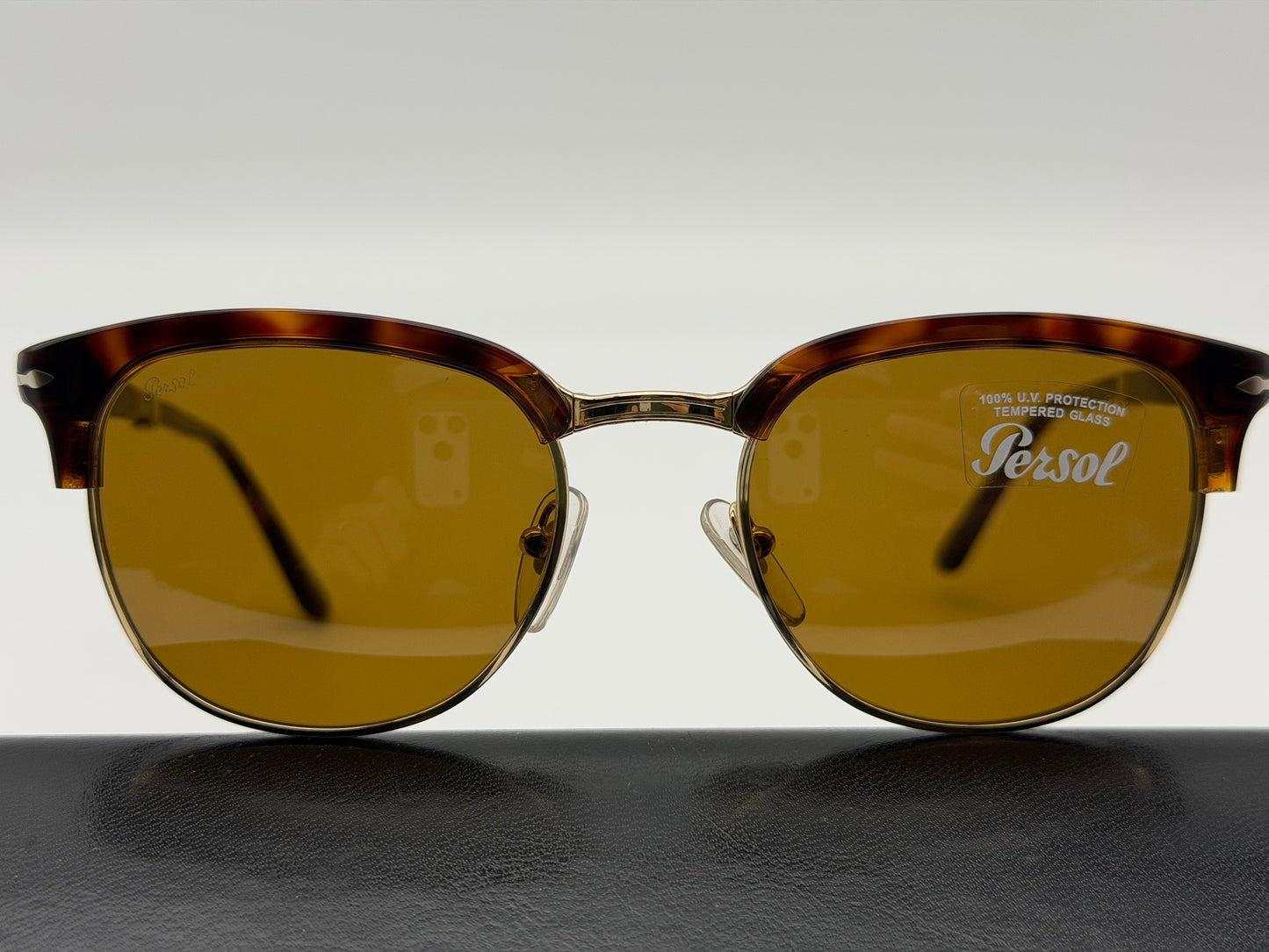 Persol PO 3132S 51mm Folding 24/33 Havana/Brown Glass Lens Italy Open Box