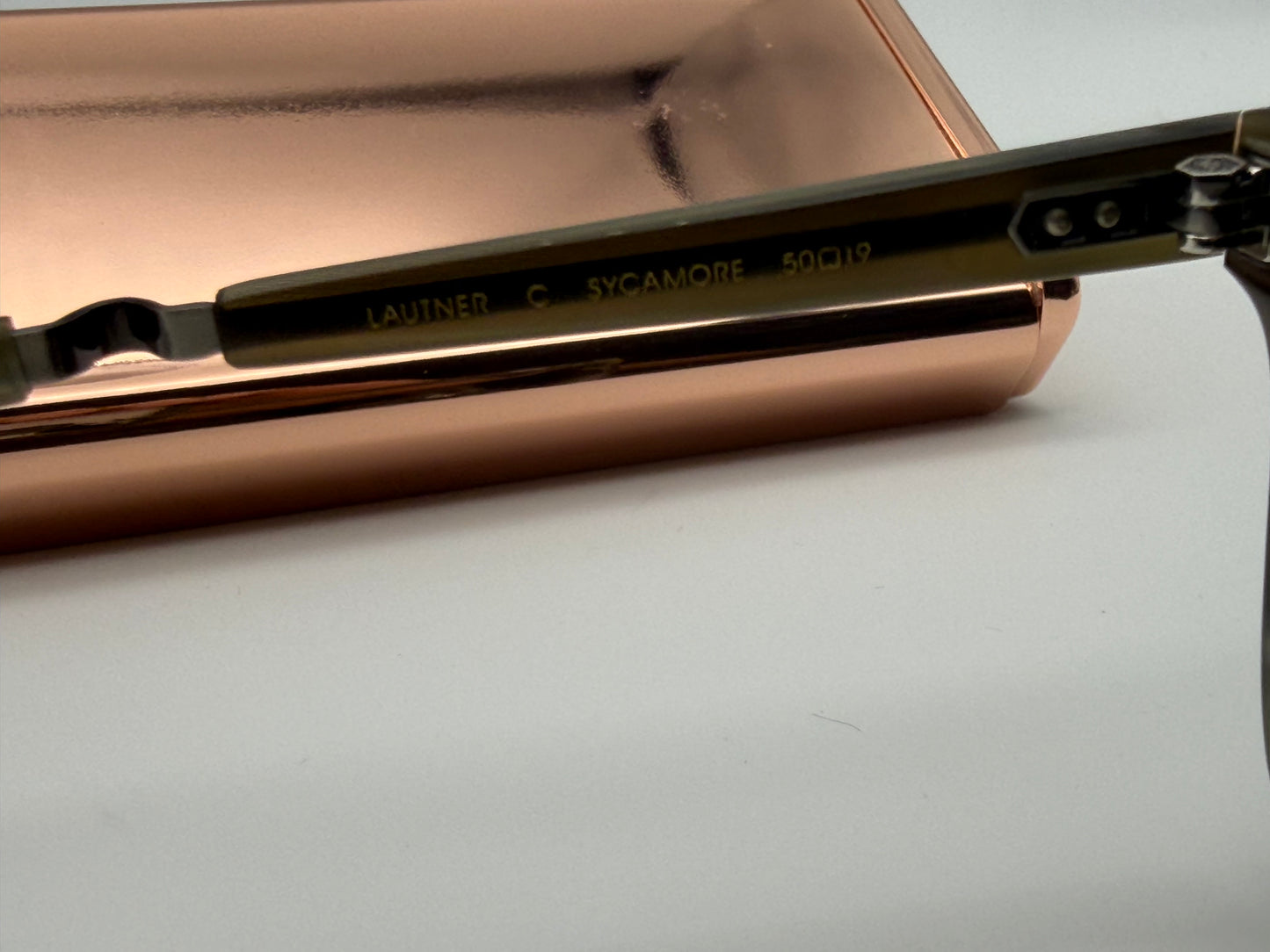 Mr. Leight LAUTNER 50mm Sycamore Brown Polarized Gradient Fuse Sunglasses Japan