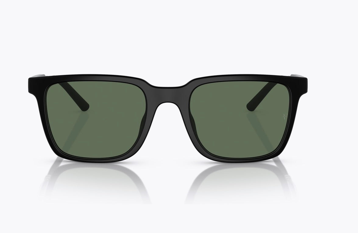 Oliver Peoples MR.FEDERER OV 5553SU Semi Matte Black/G-15 Polarized Sunglasses Italy NEW