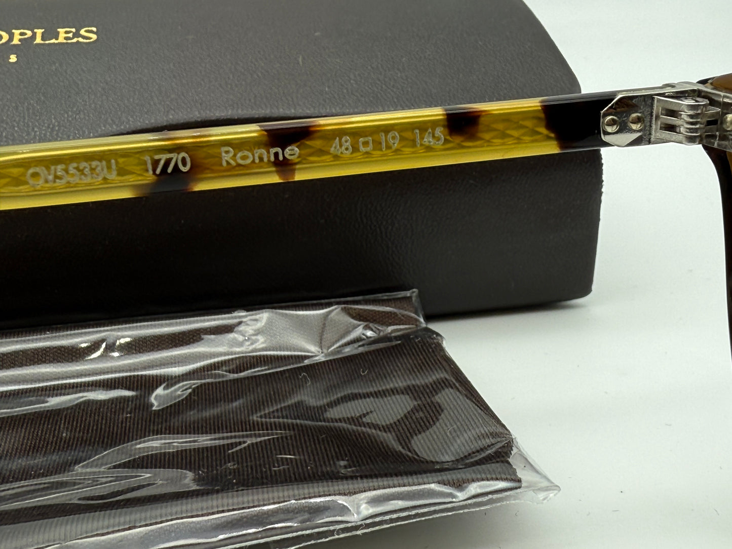 Oliver Peoples Ronne 48mm Eyeglasses OV 5533 1770 Espresso YTB Italy