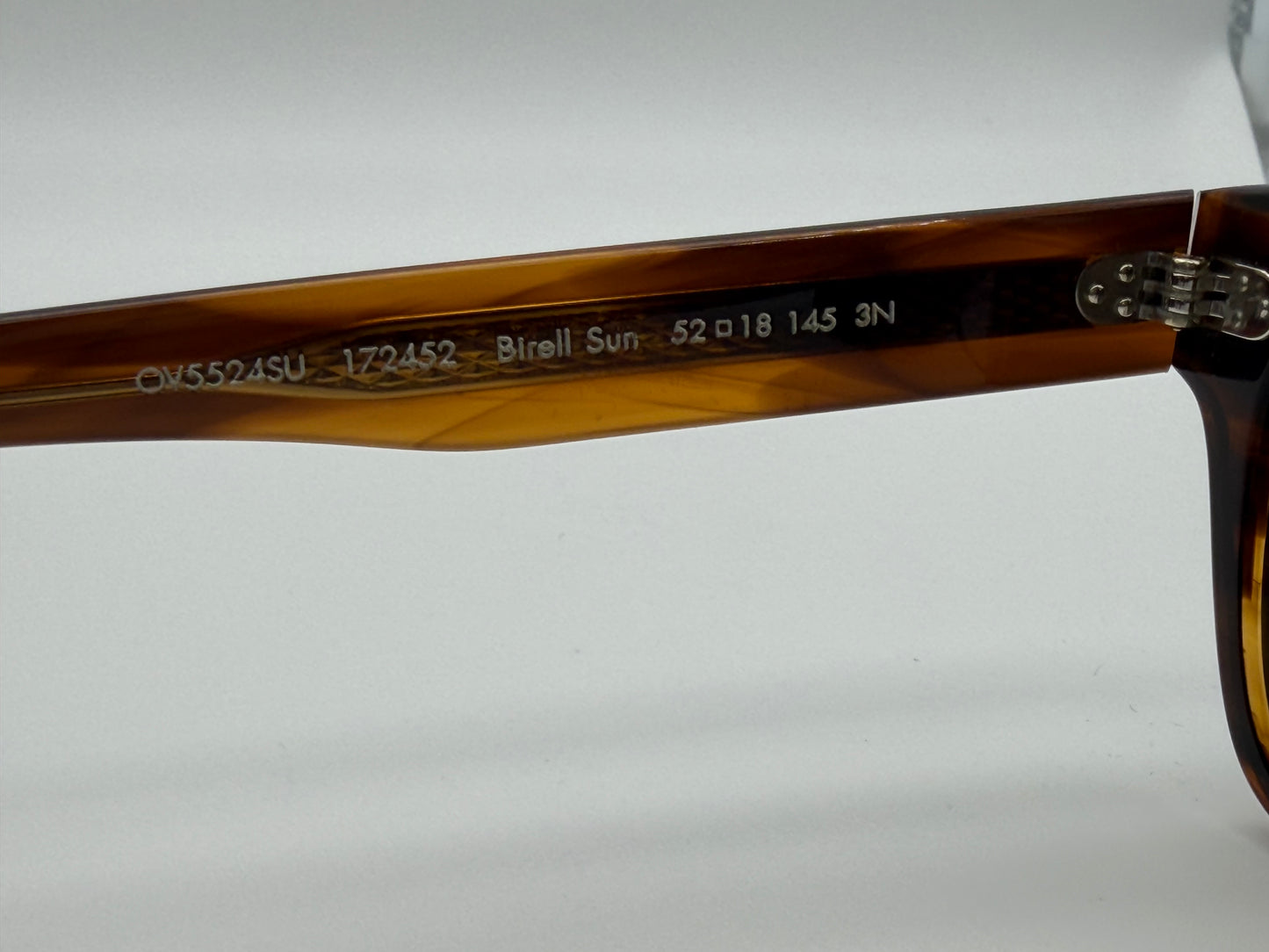 Oliver Peoples Birell Sun 52mm Tuscany Tortoise/ G-15 OV 5524 Itlay distressed