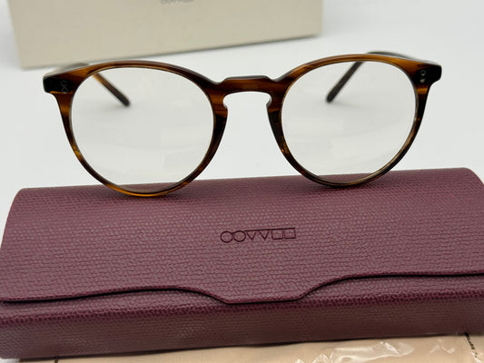 Oliver Peoples O’Malley 48mm OV 5183 Blue Light Blocking / Tuscany Tortoise 1724SB Italy NEW