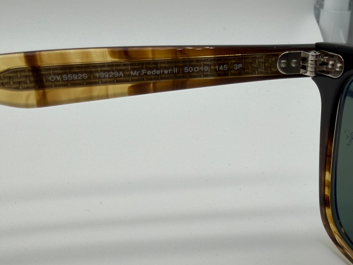Oliver Peoples Mr. Federer II 52mm Cortado / G-15 Polarized OV 5592S 1329A Italy Preowned
