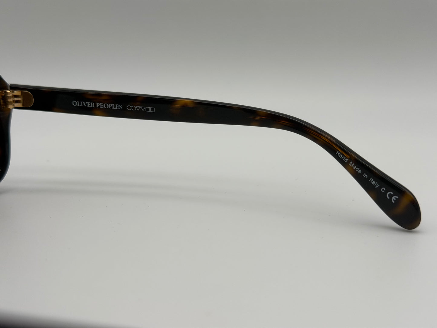 Oliver Peoples Dj Au 61mm Dark Tortoise / Brown OV 5177s 1009/73 Itlay Preowned