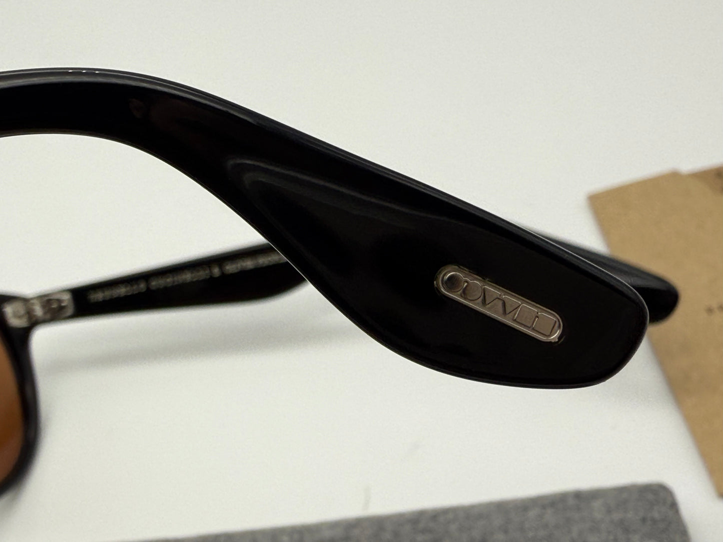 Oliver Peoples Jep R 49mm  CUSTOM Persimmon / Black Brunello Cucinelli OV 5485 Italy NEW