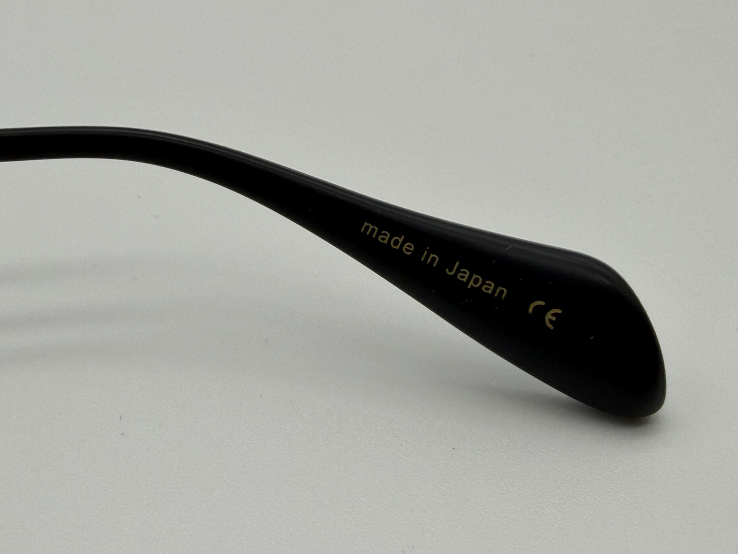 Oliver Peoples Executive I 48mm OV 1172 ST 1465 / Matt Black / Blue Titanium Limited Edition Japan Preowned
