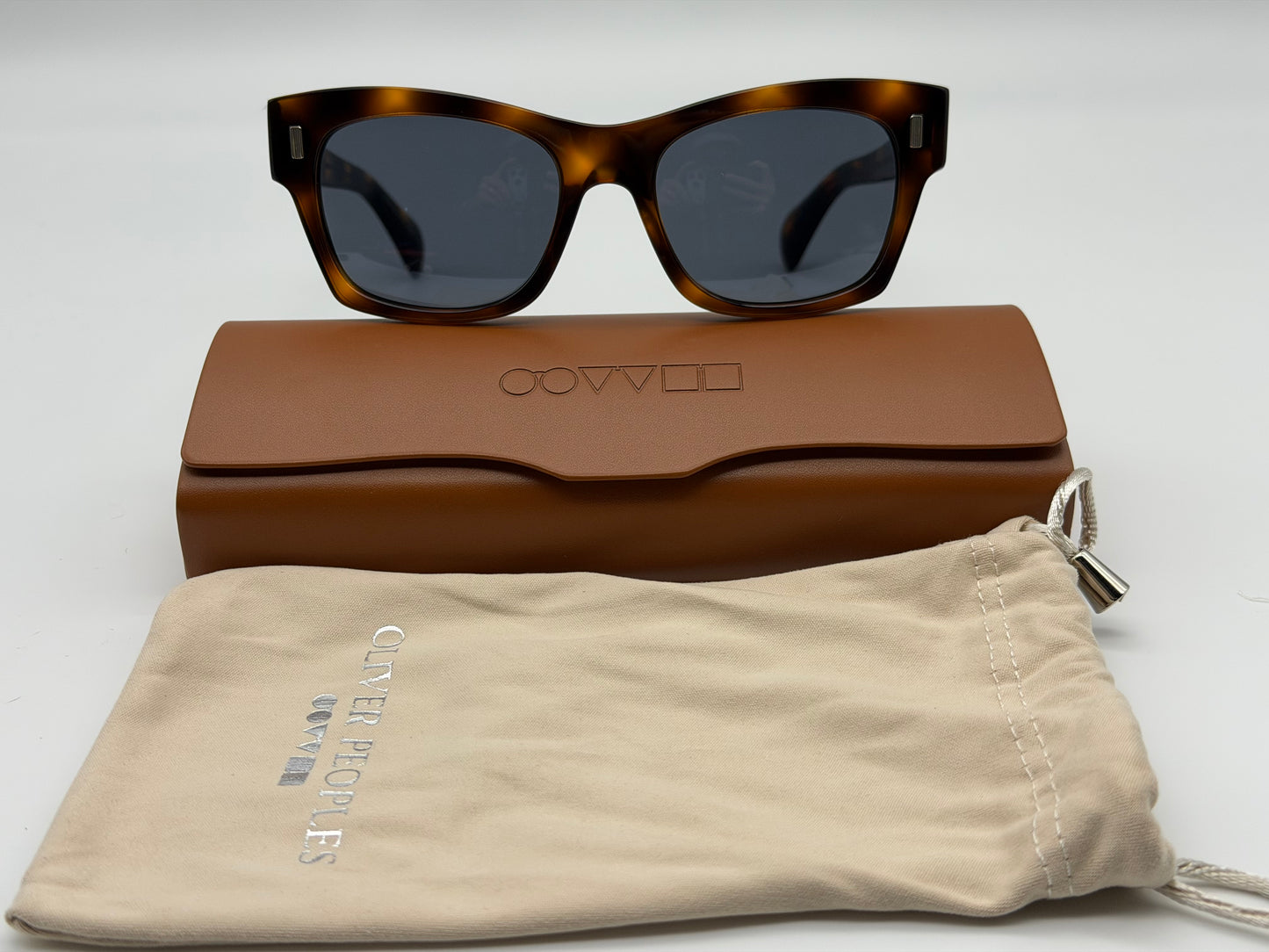 Oliver Peoples & The Row  71st Street 51mm OV 5330 Tortoise / Blue lens missing box