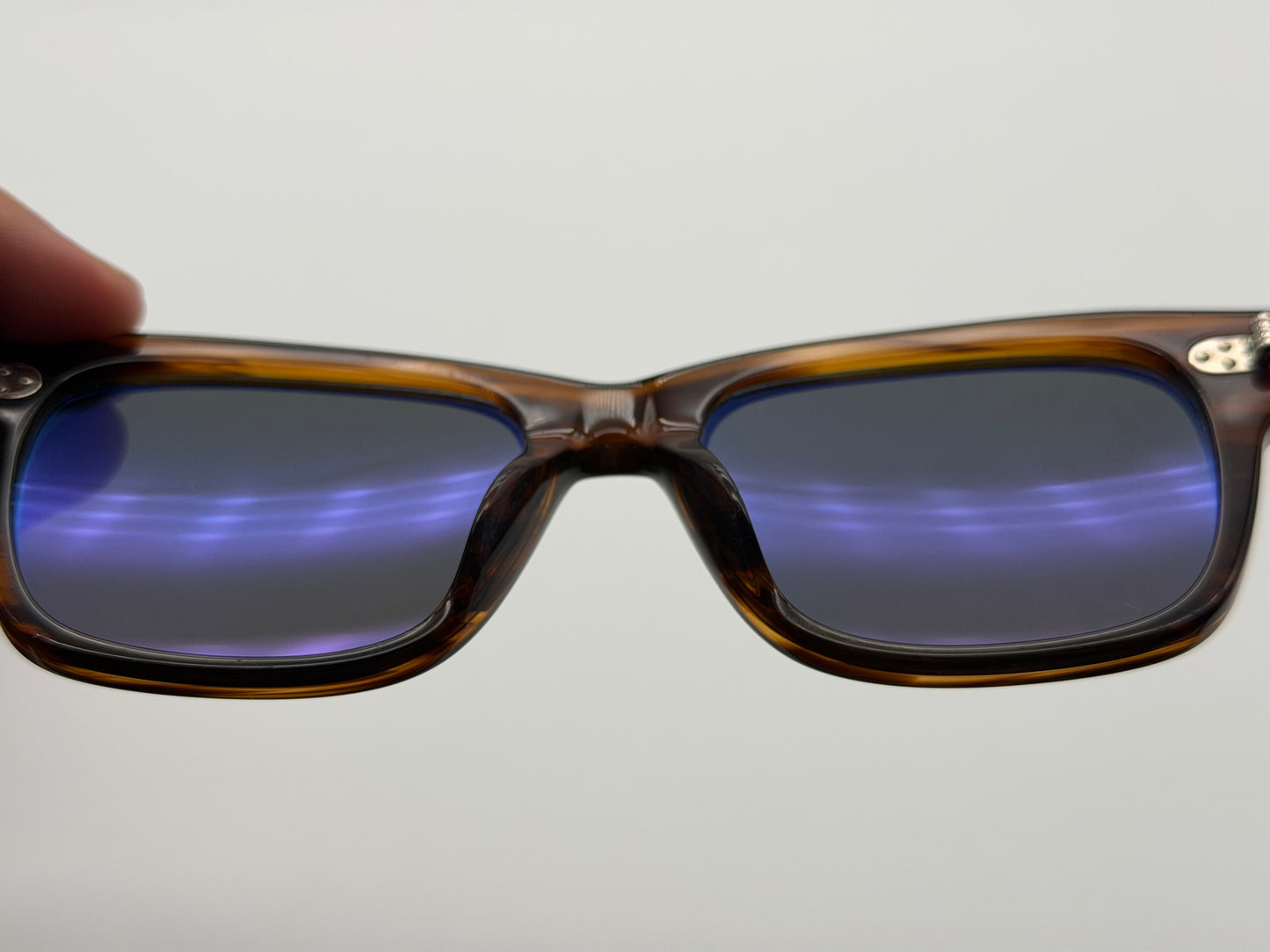 Oliver Peoples Birell Sun 52mm Tuscany Tortoise/ G-15 OV 5524 Itlay distressed