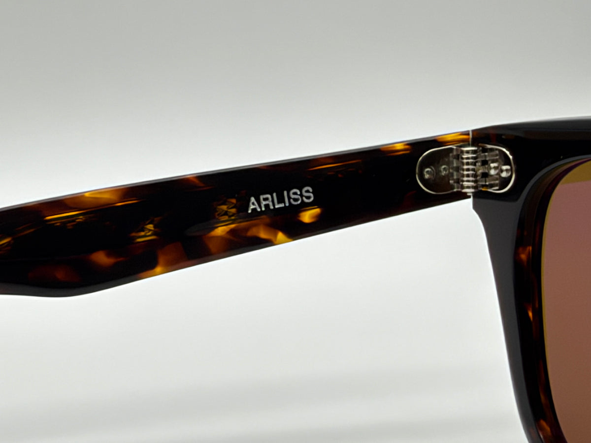 Oliver Peoples Arliss 50mm Atago Tortoise / True Brown Crystal Lens OV 5632 SU 174153 Japan NEW