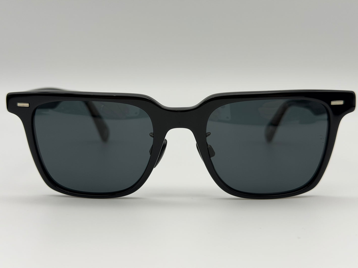 Oliver Peoples Mr. Federer II 52mm Black / Dark Slate OV 5592 149287 Italy Preowned