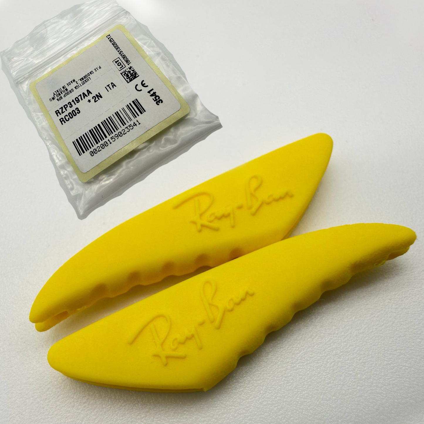 Ray-Ban RB 8360M RB 8359M Ferrari Yellow Replacement Temple Tips Authentic End Caps