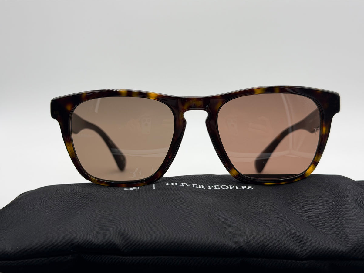 Oliver Peoples R-3 54mm Roger Federer 362 Tortoise / Sierra OV 5555SU 100953 Italy NEW