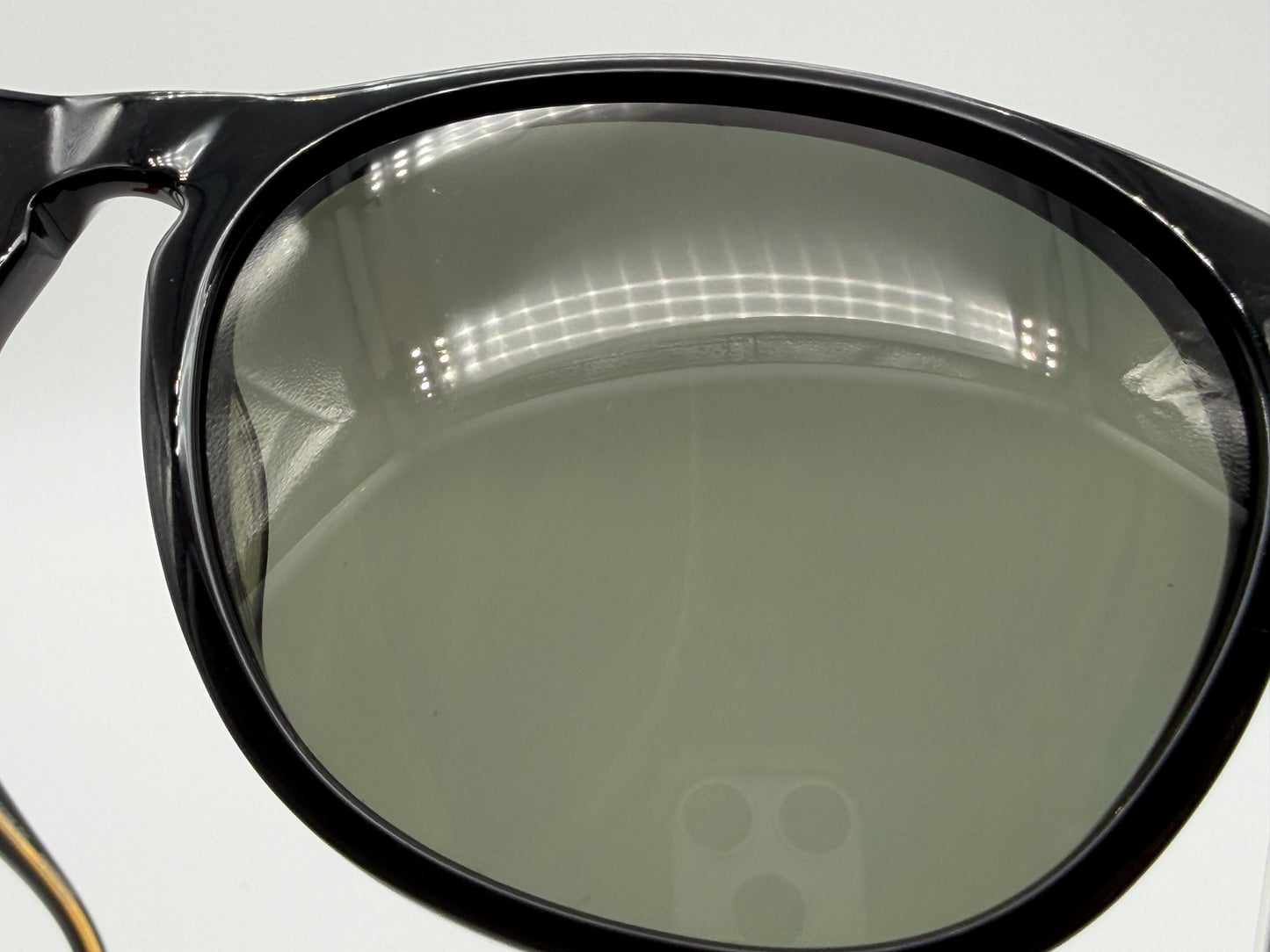 Oliver Peoples Daddy B. 58mm 1st Gen OV 5091S 4590 Black Gold / Green Japan Preowned