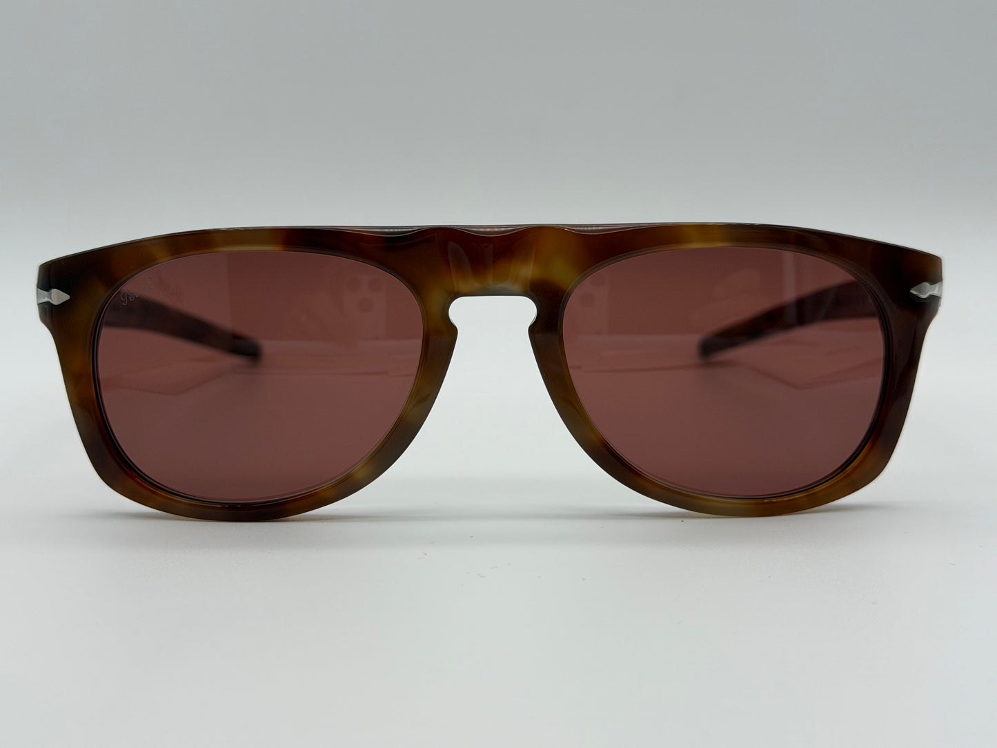 Persol & Cassina PO 3401S 53mm Light Havana / Terracotta Brown 1246H2 Itlay NEW