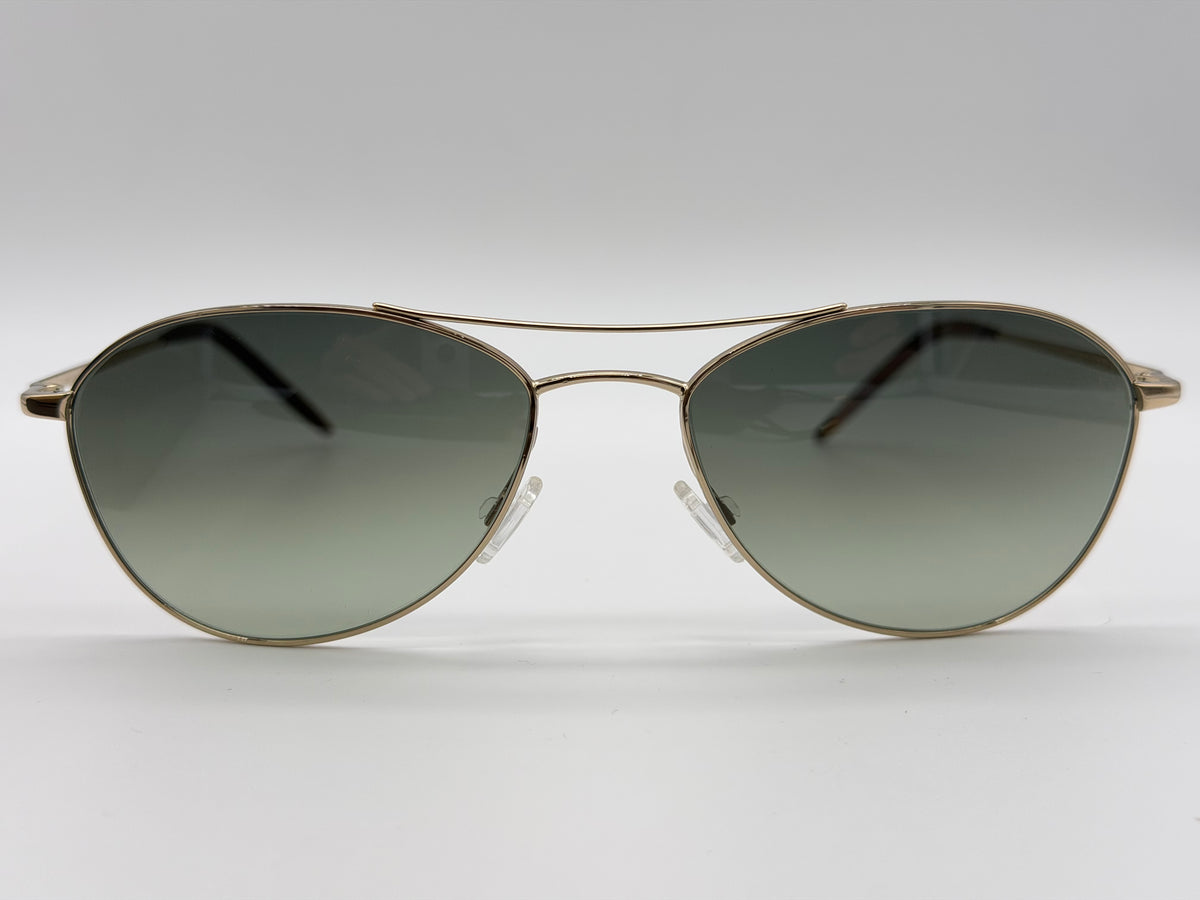 Oliver Peoples Aero II Gold / G 15 Gradient OV 1358S 5035 BH Italy NEW