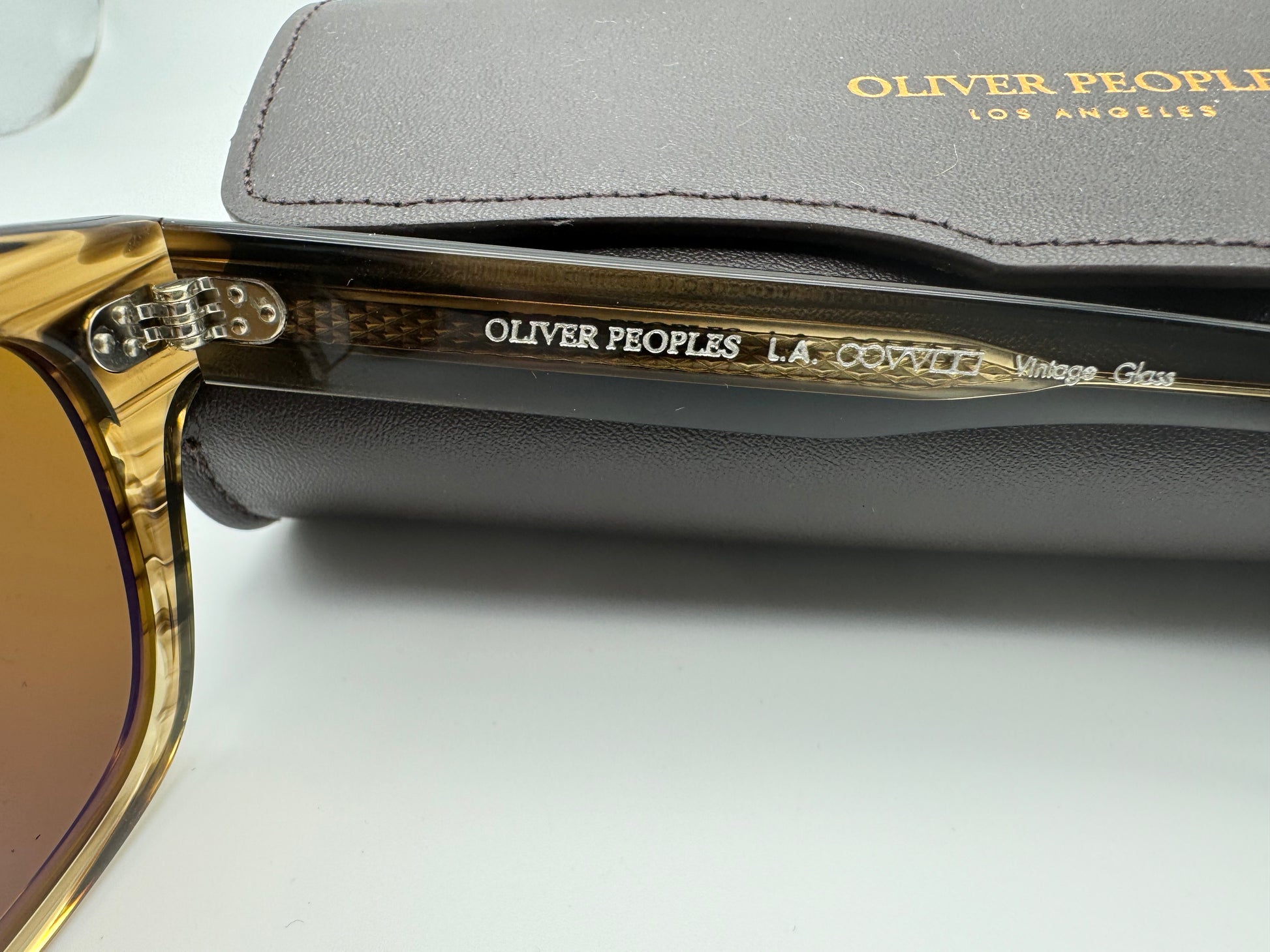 Oliver Peoples Birell Sun 52mm Oliver Smoke Cognac Mirror OV 5524 Oliver Peoples Birell Sun 52mm Oliver Smoke Cognac Mirror OV 5524