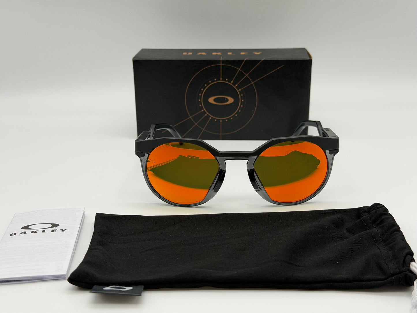 Oakley HSTN 52mm Matte Carbon / Prizm Ruby NEW