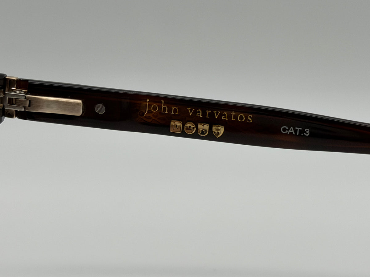 John Varvatos Bronson 53mm SJV 577 Havana / Brown Gradient Japan NEW