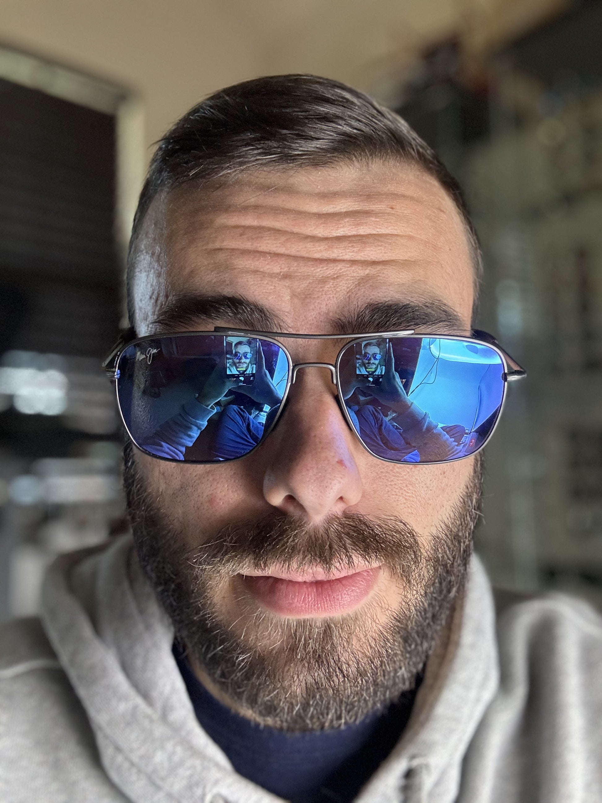 Blue Hawaii Mao Jim Maui Jim Island Life 57mm Blue Hawaii