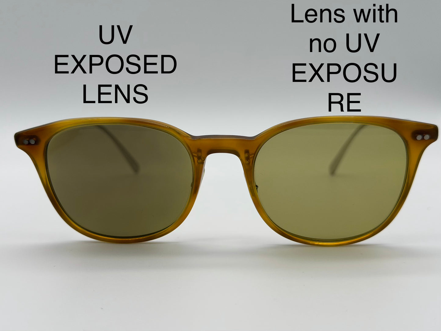 Oliver Peoples Gerardo 51mm OV 5482S 14084C Vintage LBR/Brushed Silver Green Photochromic Vintage Italy Preowned
