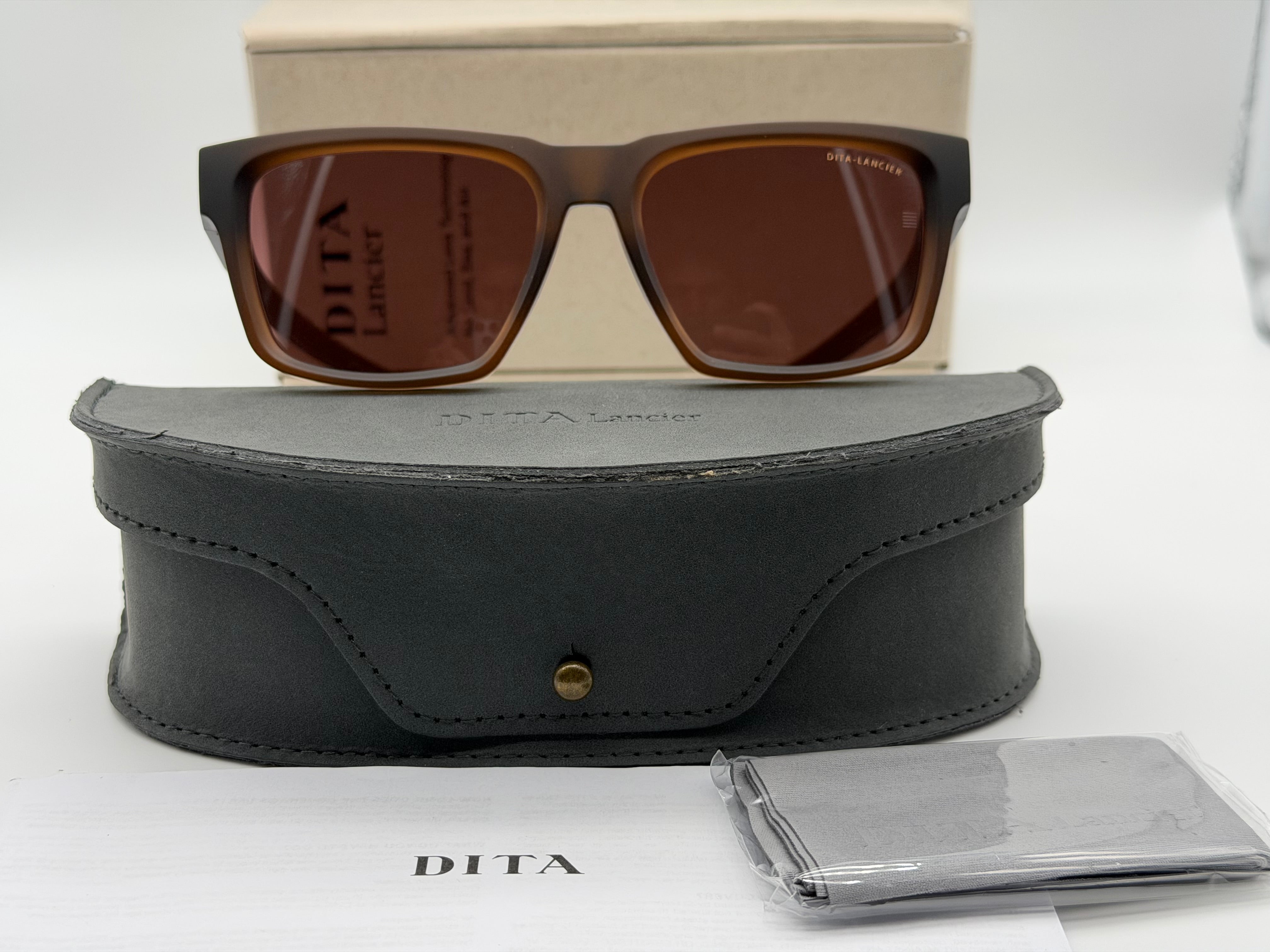 Dita Lancier 54mm LSA - 712 Gold Sand / Copperhead Brown Land Lens