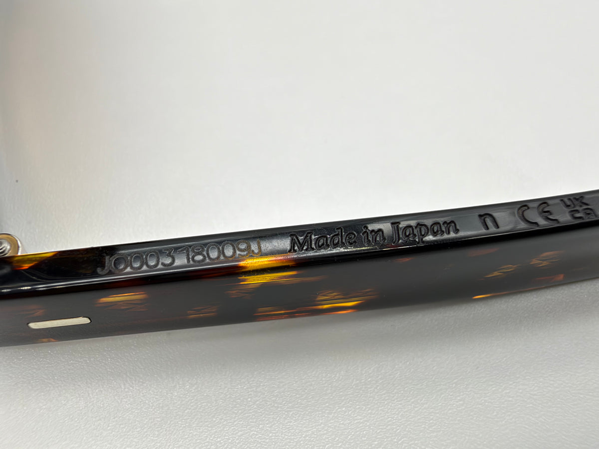 Oliver Peoples Arliss 50mm Atago Tortoise / True Brown Crystal Lens OV 5632 SU 174153 Japan NEW