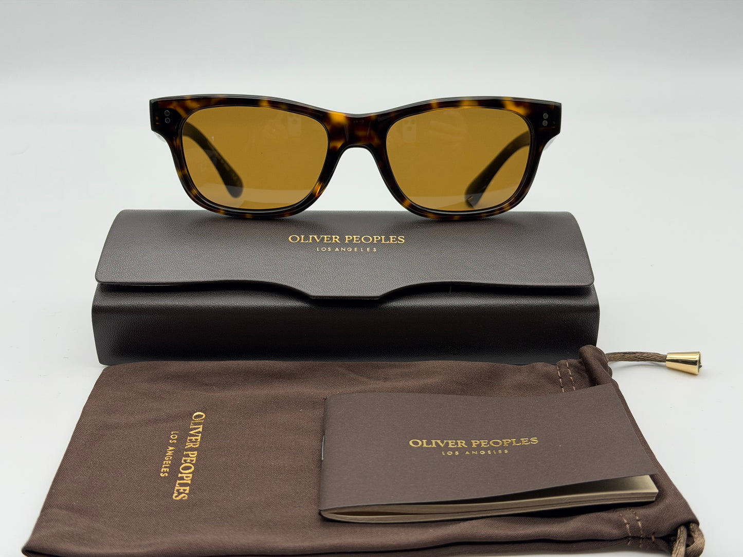 Oliver Peoples Rosson 53mm Sun True Brown Glass Lens / 362 OV 5540 SU Italy NEW