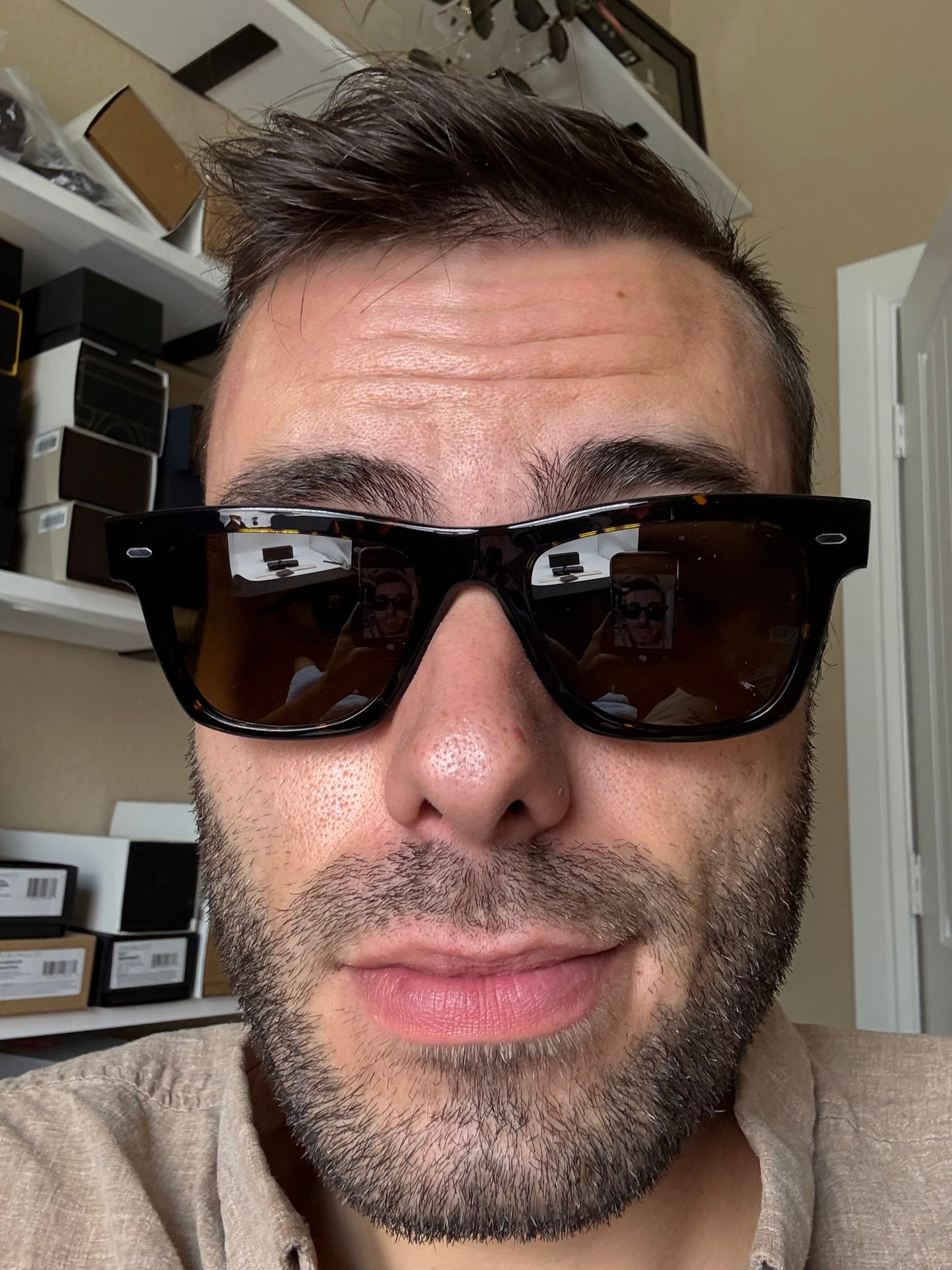 Oliver Peoples N.04 OV 5552 SU  Only Collection 174157 Atago Tortoise True Brown Polarized Glass Japan NEW