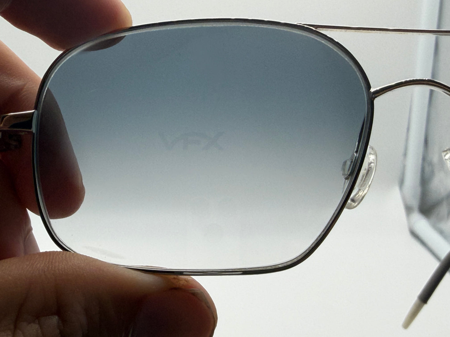 Oliver Peoples Clifton 58mm Blue Gradient VFX Photochromic / Silver OV 1150-S First Gen Japan Preowned