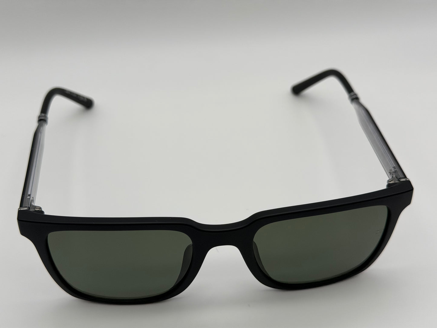 Oliver Peoples MR.FEDERER OV 5553SU Semi Matte Black/G-15 Polarized Sunglasses Italy NEW