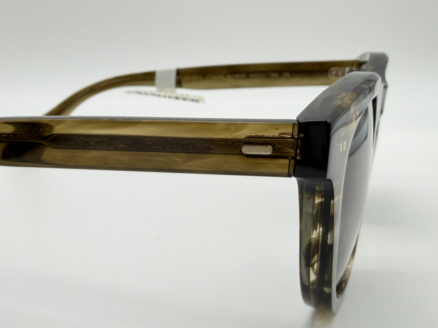 Oliver Peoples Rorke 49mm OV 5509 SU Soft Olive Gradient G-15 173552 Japan Preowned