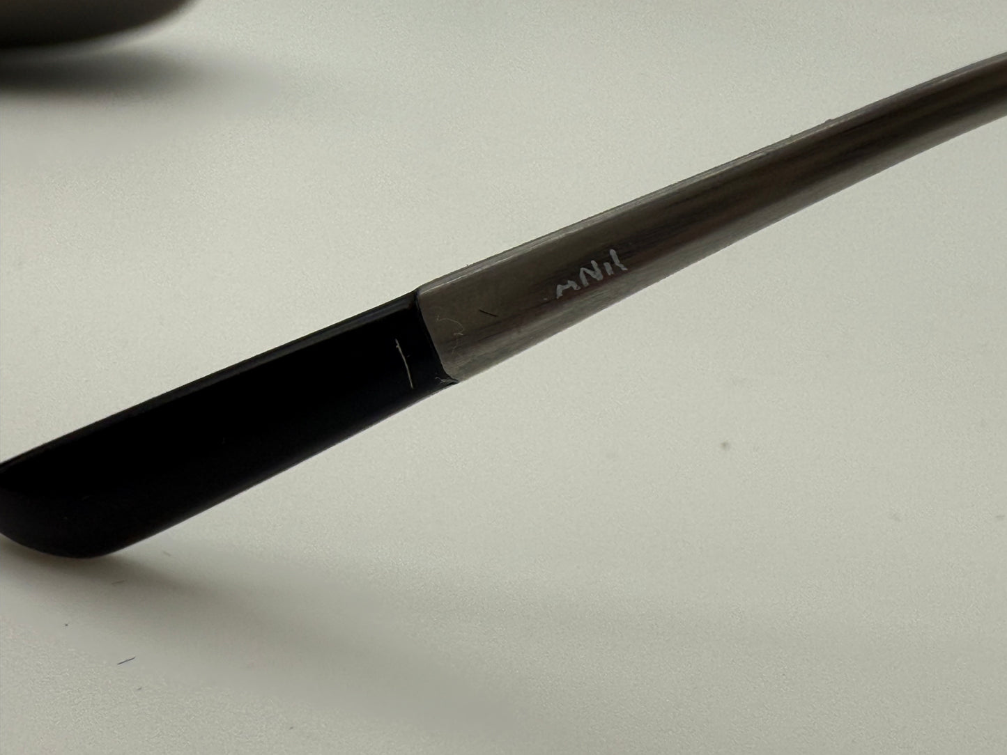 Oliver Peoples Shaefer VFX POLARIZED 55mm OV 1146 ST 504/7C Titanium Silver With Additional Blue Photochromic Lenses PREOWNED