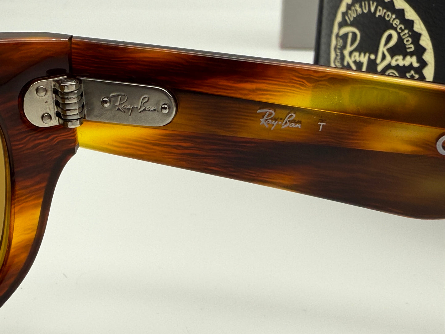 Ray-Ban Mega Balorama 60mm Stripped Havana / Brown B-15 954 / 33 NEW