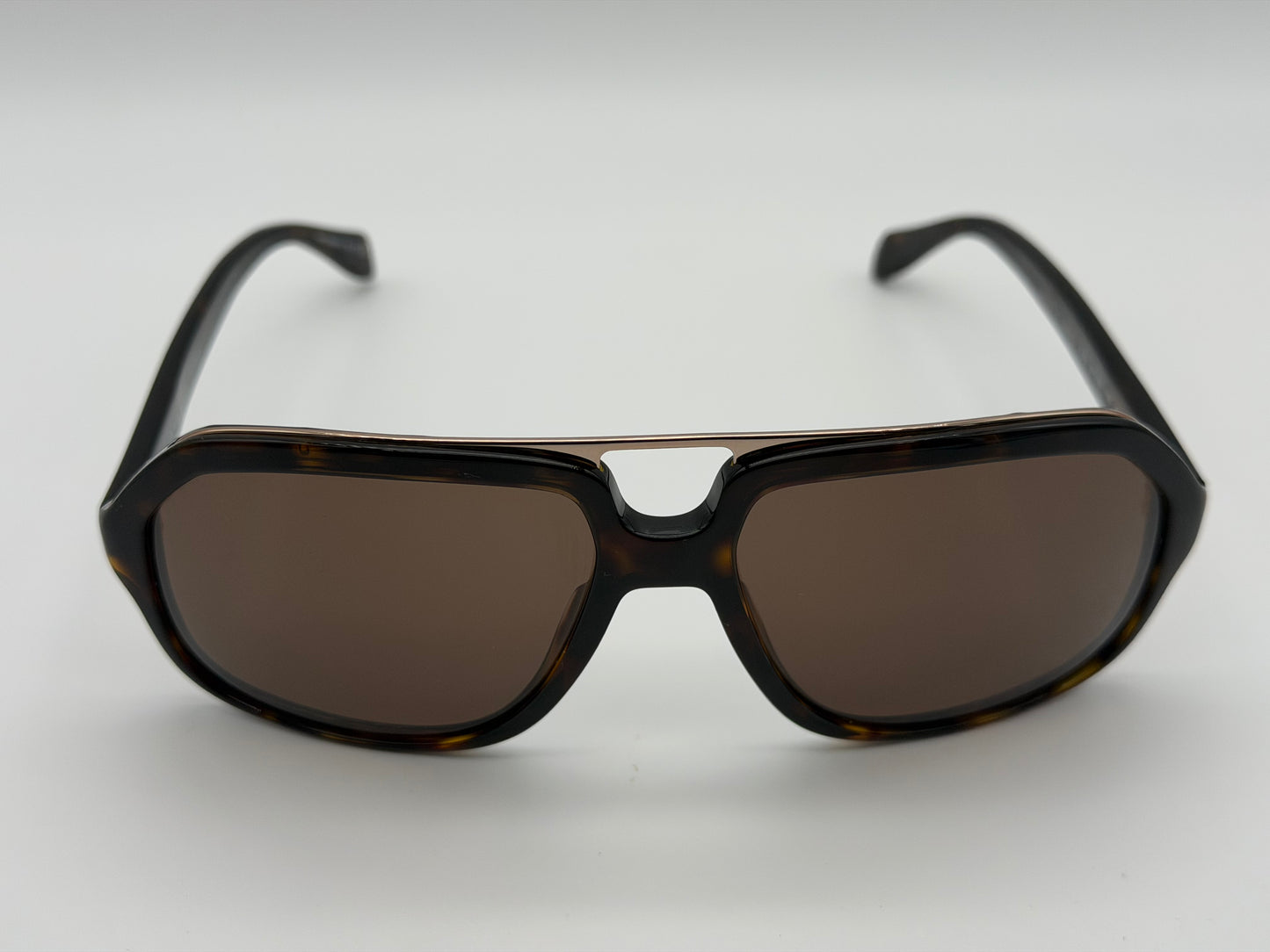 Oliver Peoples Dj Au 61mm Dark Tortoise / Brown OV 5177s 1009/73 Itlay Preowned