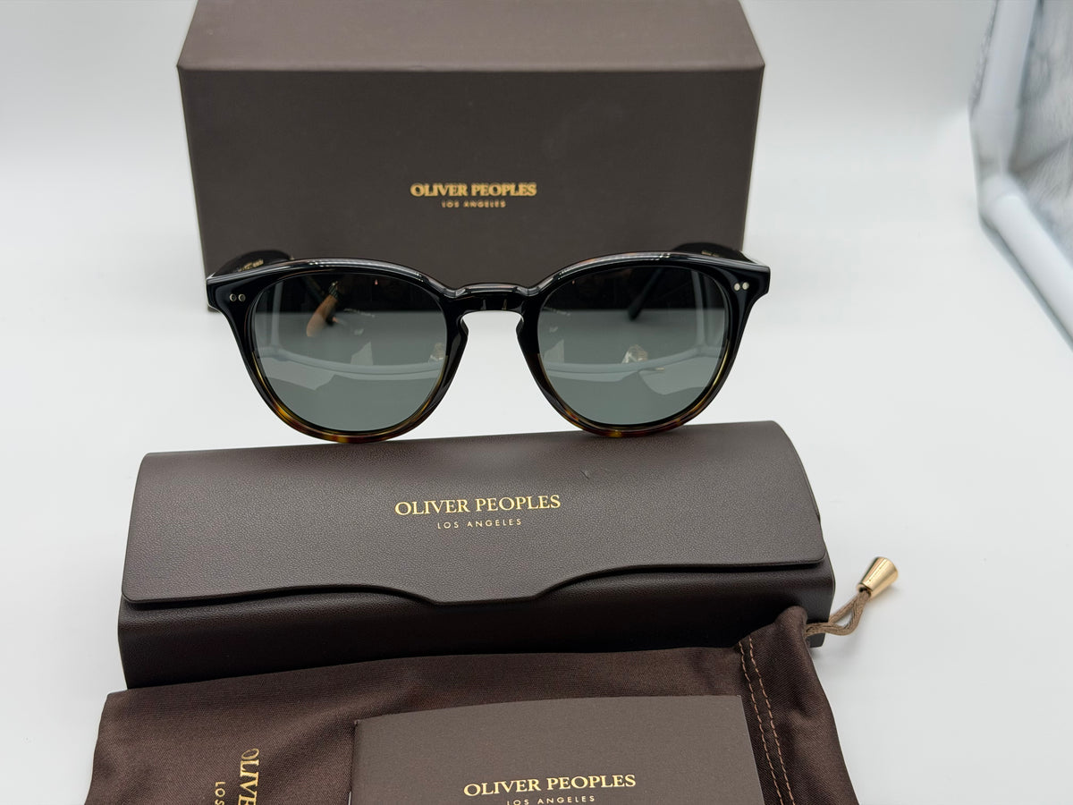 Oliver Peoples Desmon Sun 50mm Black/362 Gradient / Midnight Express Polarized Crystal 1722 P2 Japan NEW