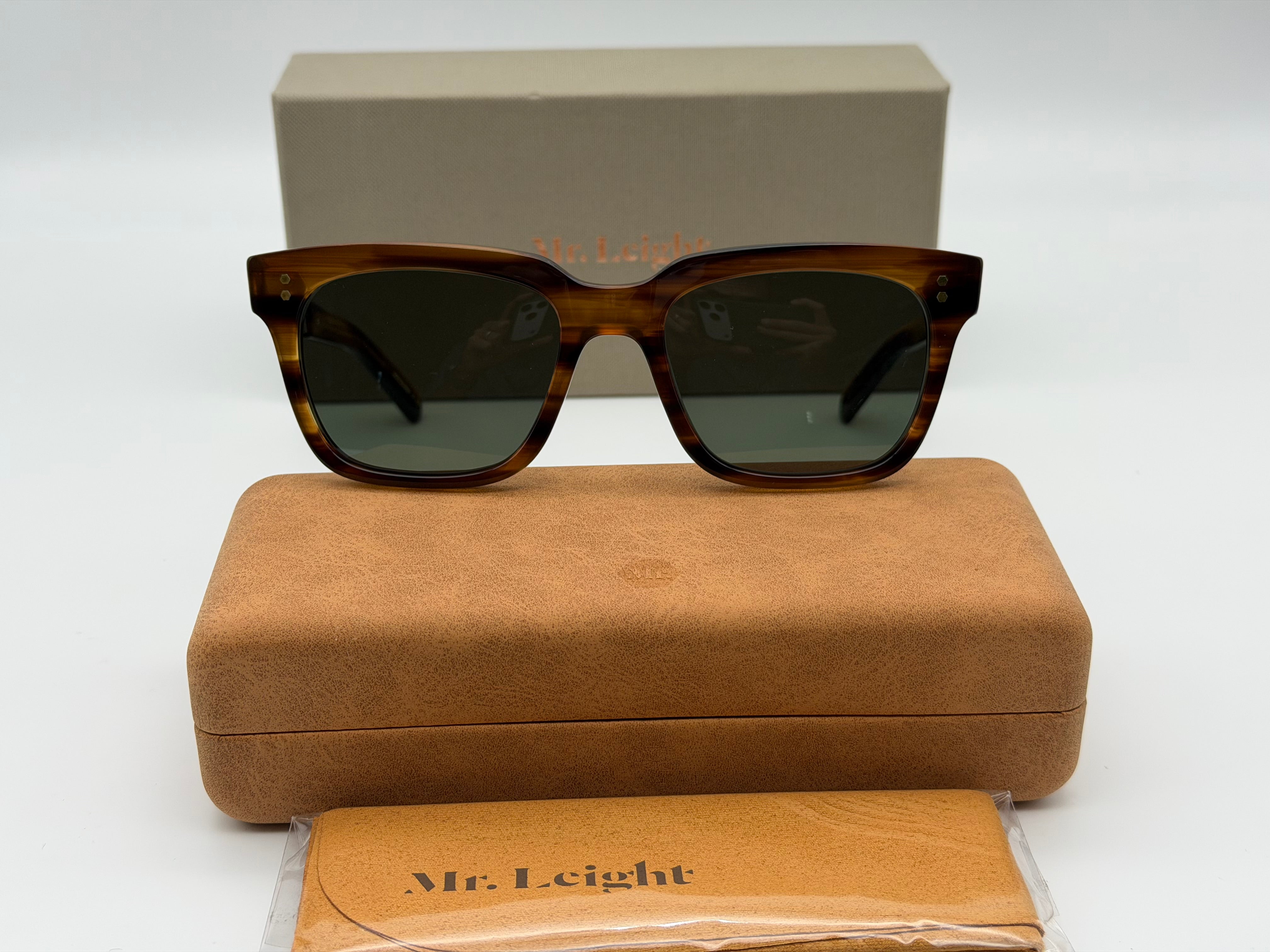 Mr. Leight ARNIE S 51mm Koa White Gold/G15 Limited Edition Japan