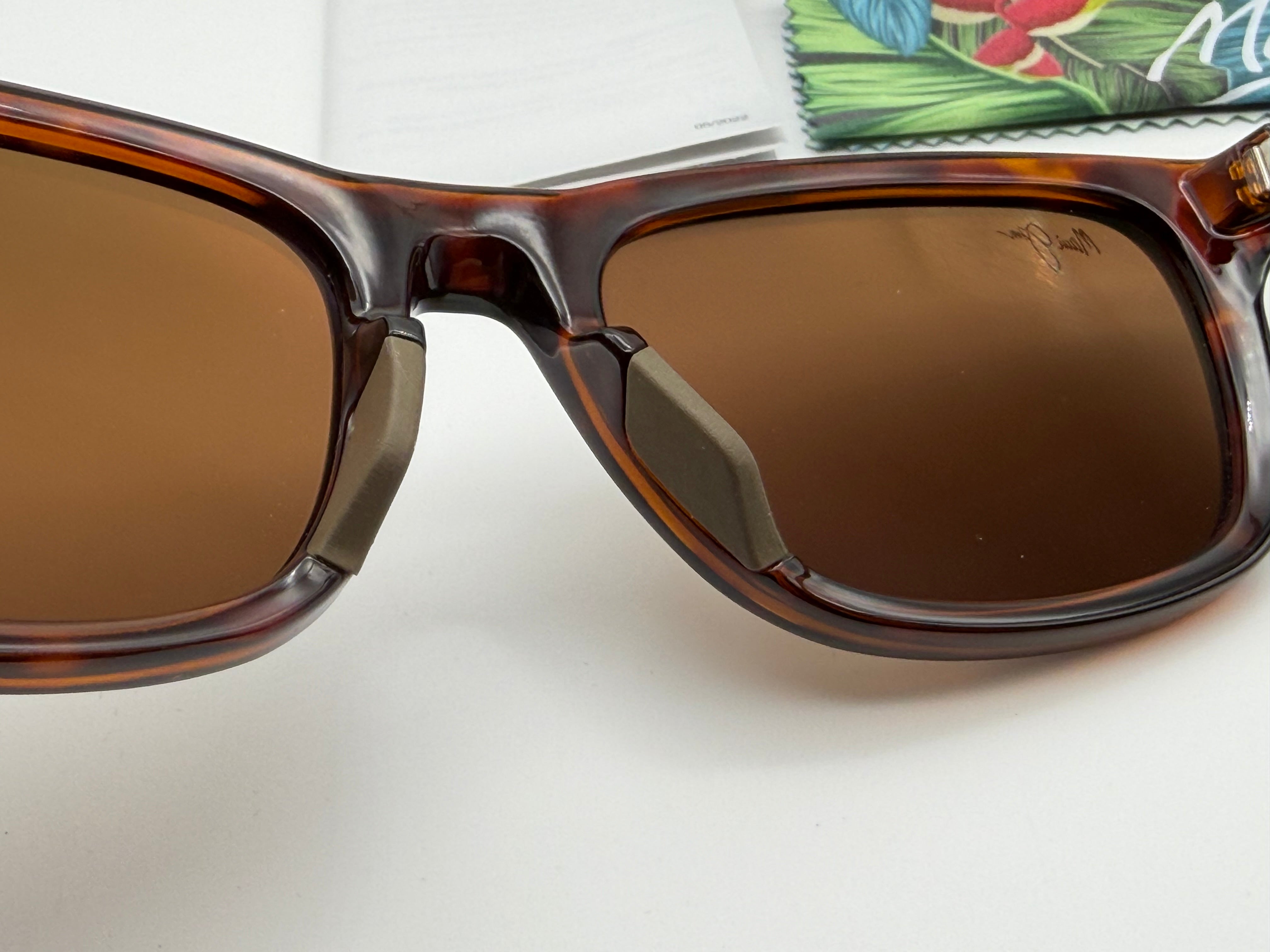 MAUI JIM KAPI'I 54mm Shiny Dark Havana / HCL Bronze Polarized