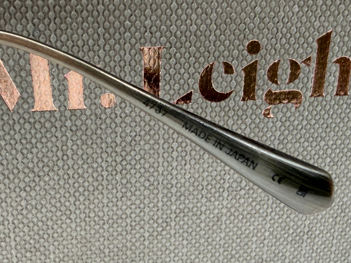 Mr. Leight Roku II 48mm Antique Gold Titanium / G15 Gold Mirror Japan NEW