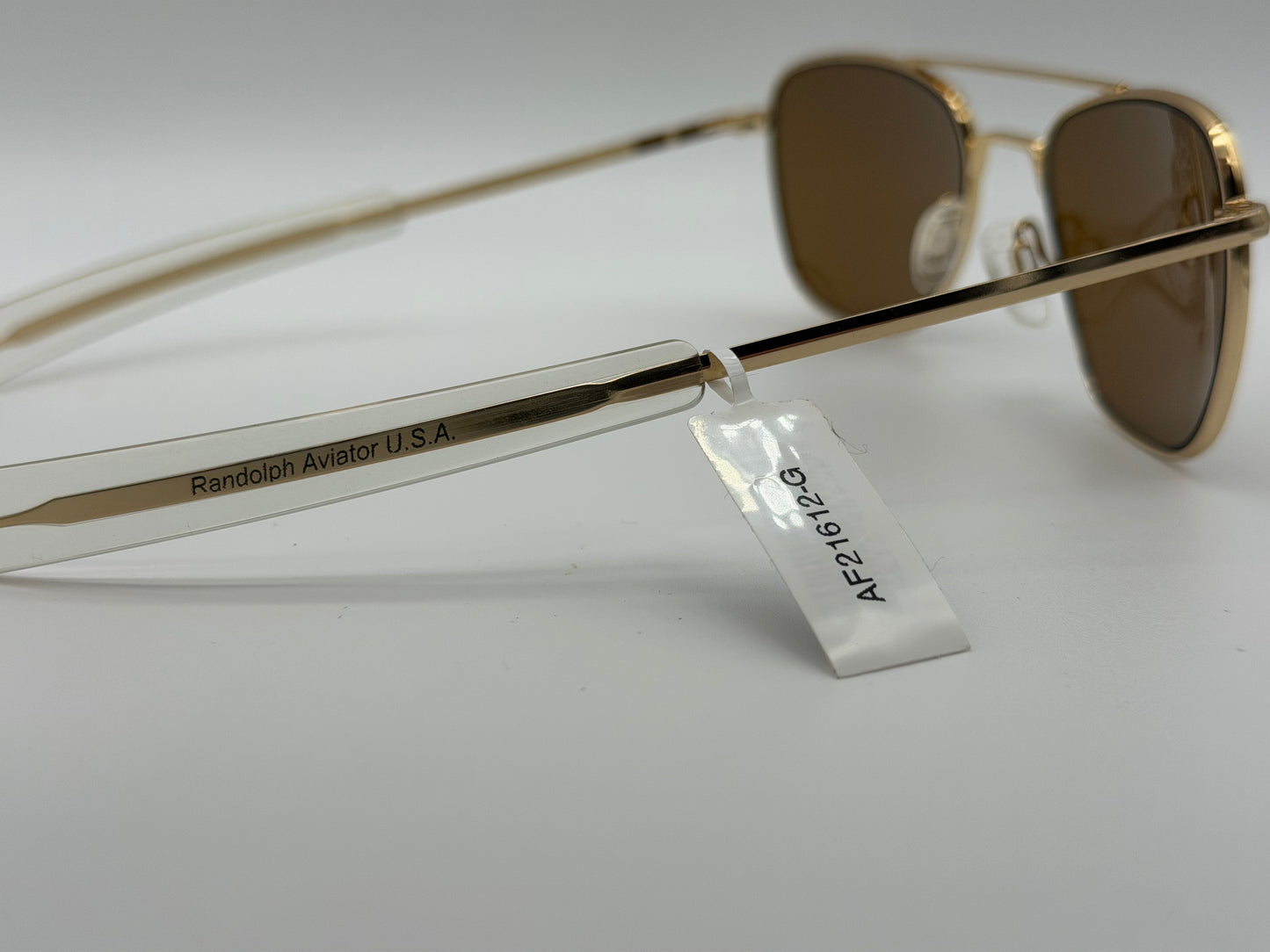 Vintage Randolph Engineering Aviator 52mm Gold / American Tan Bayonet AF 21612 G New Old Stock