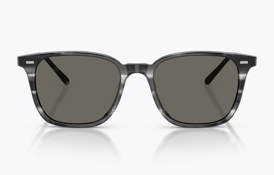 Oliver Peoples Laedin 52mm Drivers Blue Acetate / Carbon Gray Crystal OV 5614 Japan Missing box