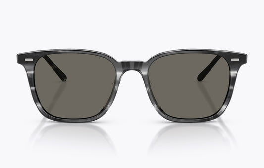 Oliver Peoples Laedin 52mm Drivers Blue Acetate / Carbon Gray Crystal OV 5614 Japan Missing box