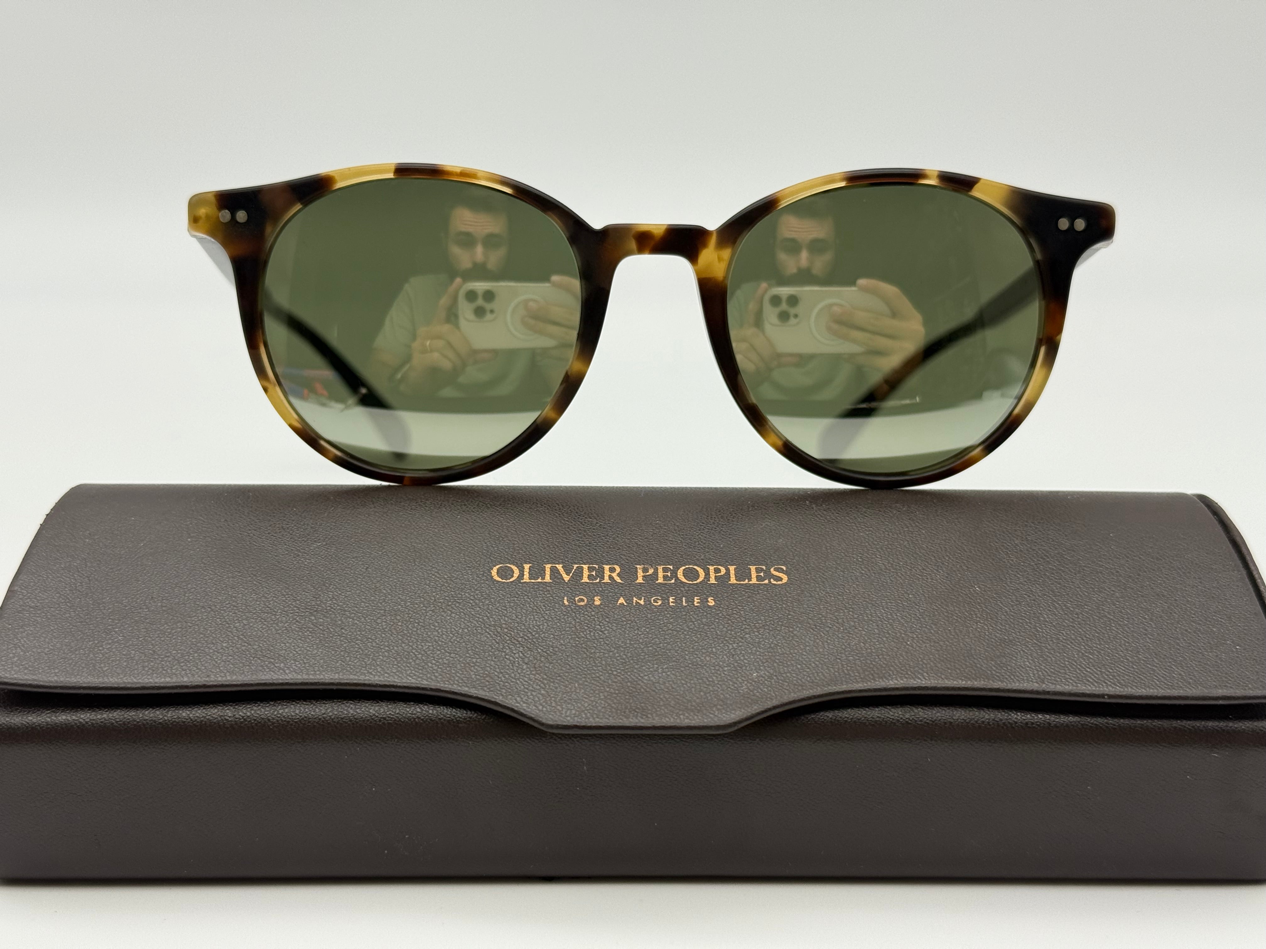Oliver Peoples DELRAY SUN 48mm OV 5314 SU Semi tortoise semi matte