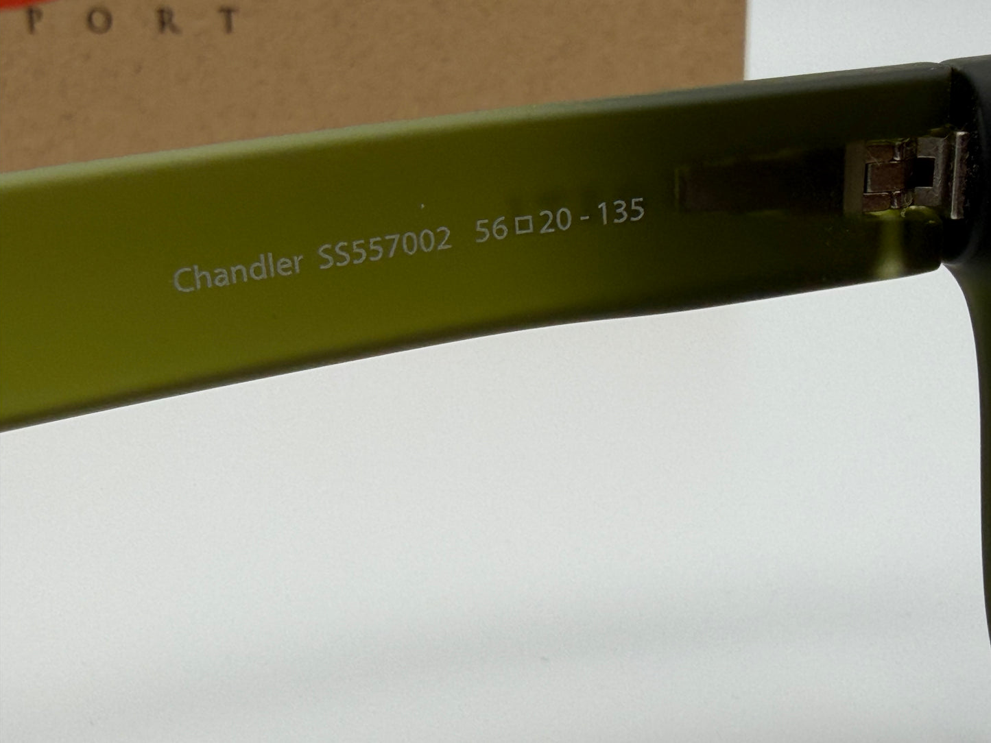 Serengeti Chandler 56mm Soft 
Rubberized Khaki/Drivers Gold Polarized Photochromic SS55702 Italy NEW