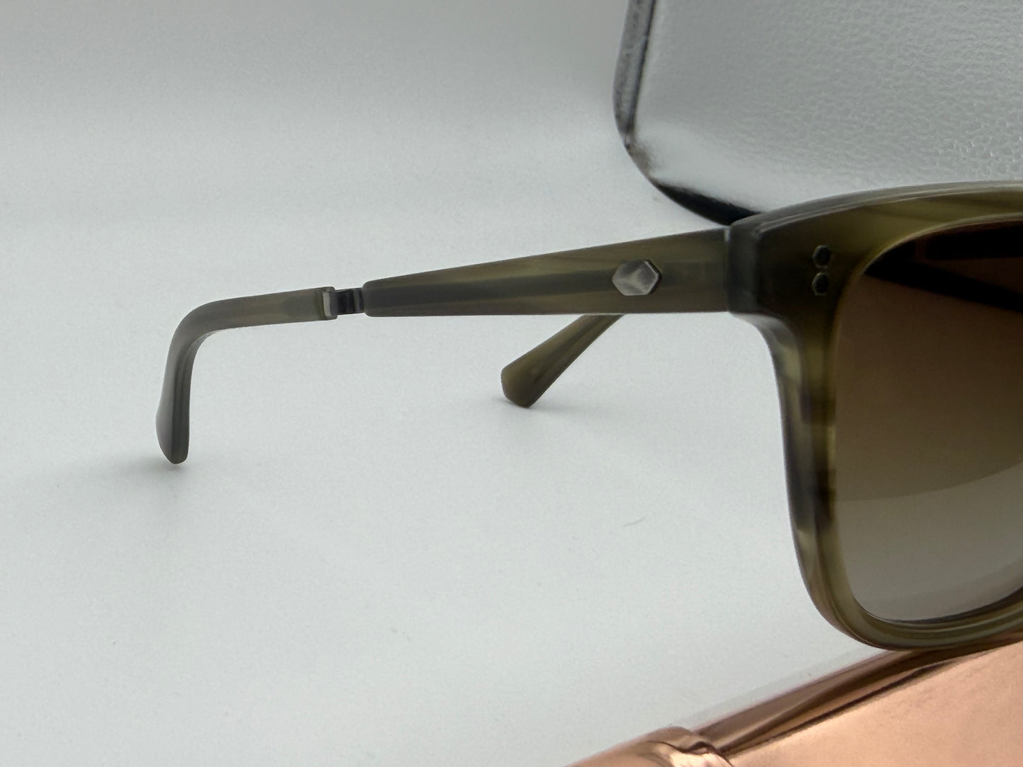 Mr. Leight LAUTNER 50mm Sycamore Brown Polarized Gradient Fuse Sunglasses Japan