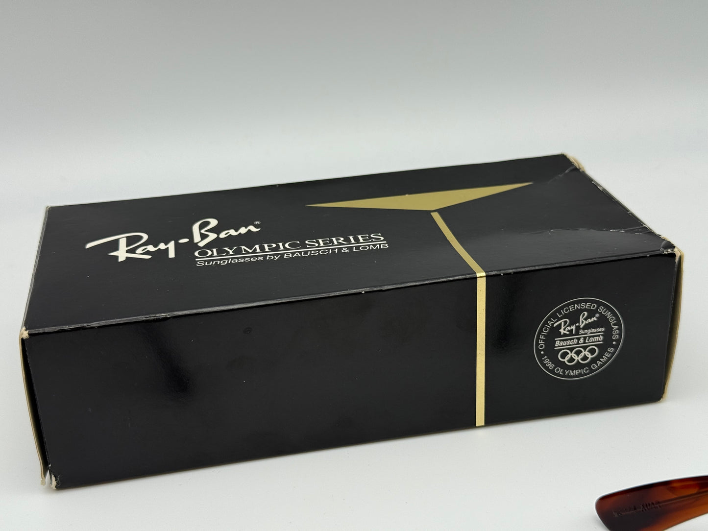 VINTAGE RAY-BAN WAYFARER 50mm USA B&L OLYMPIC SERIES TORTOISE / G-15 W2244 XUAR NOS