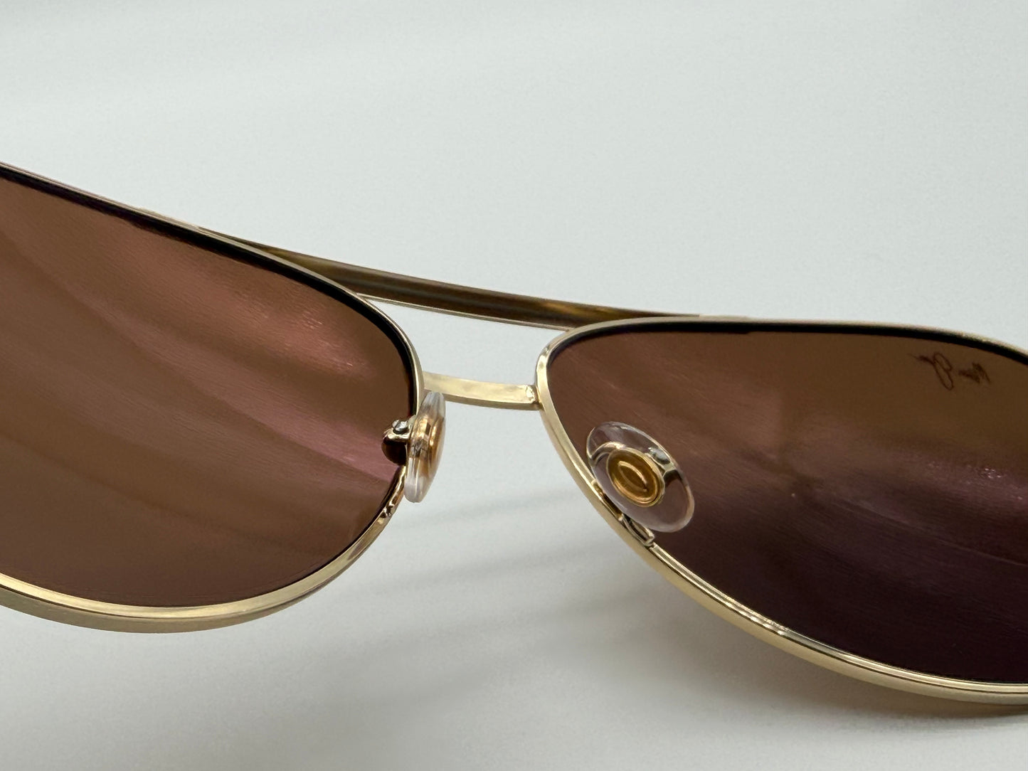 Maui Jim Seacliff 61mm Aviator Gold / HCL Bronze MJ 0831 Italy NEW