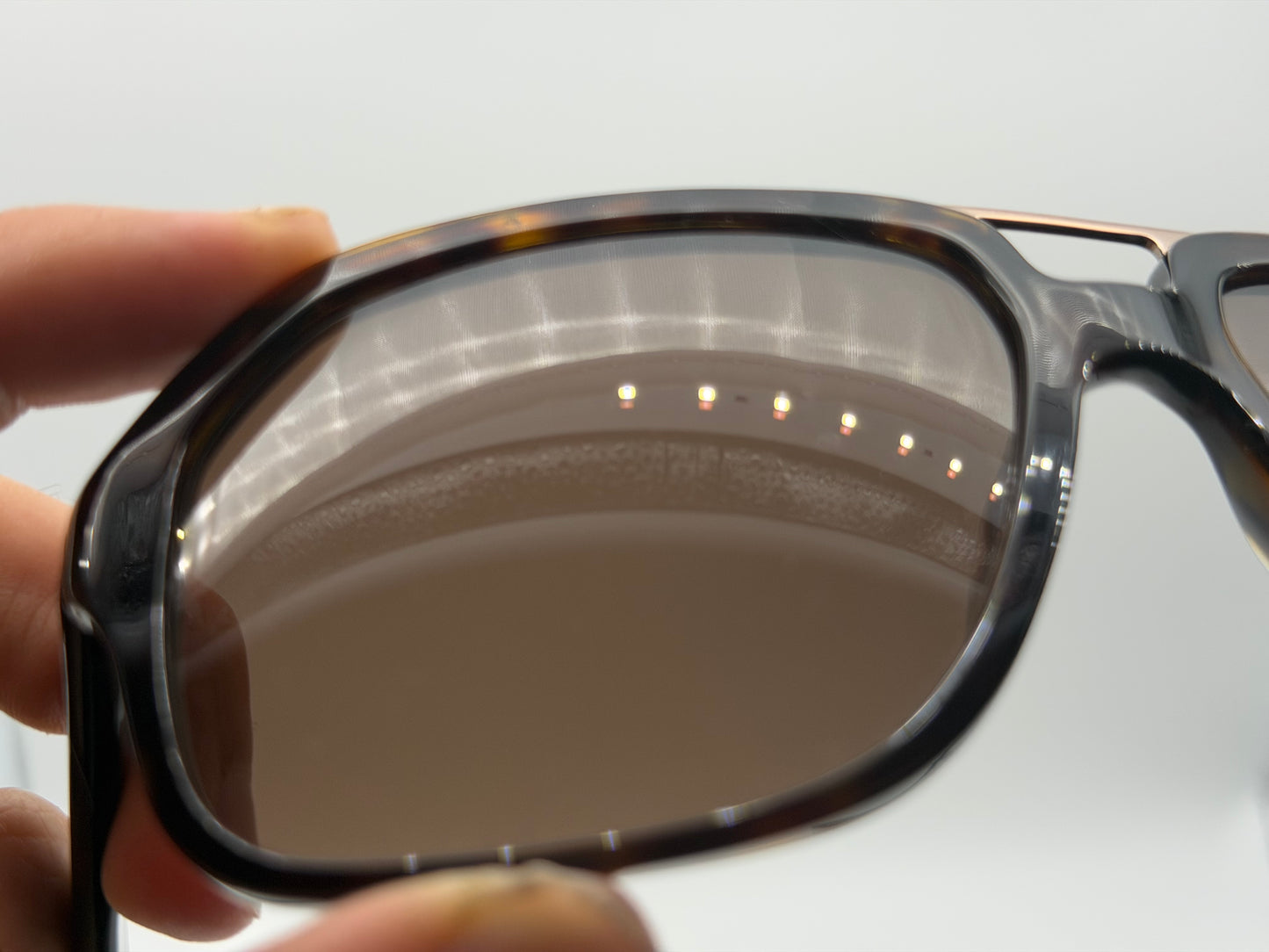 Oliver Peoples Dj Au 61mm Dark Tortoise / Brown OV 5177s 1009/73 Itlay Preowned