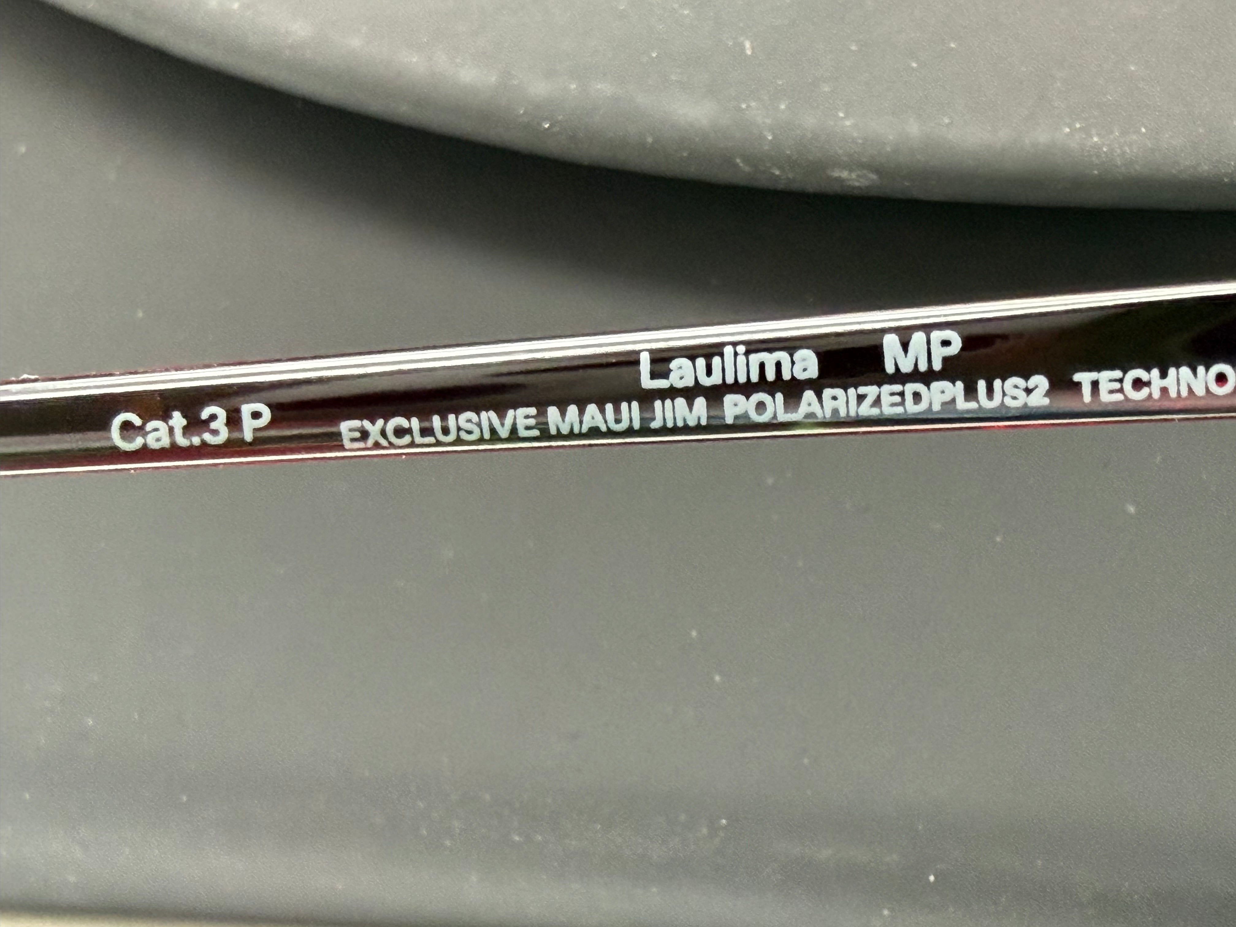 Maui Jim Laulima 61mm Shiny Red Havana Hawaii Lava MJ0626S Japan