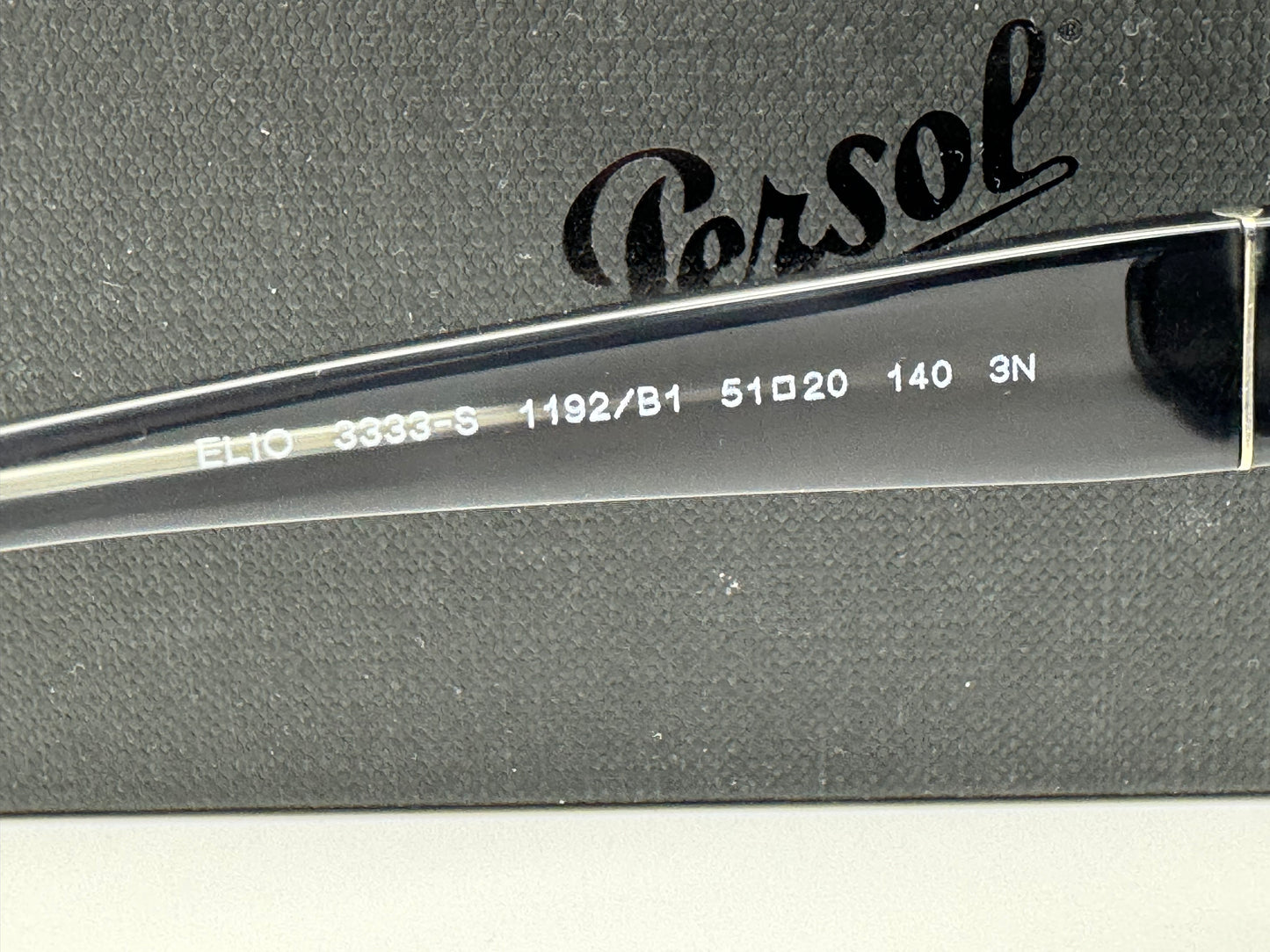 Persol Elio PO 3333S 51mm 1192B1 striped grey / light grey